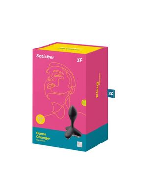 Анальна пробка з вібрацією Satisfyer Game Changer Black