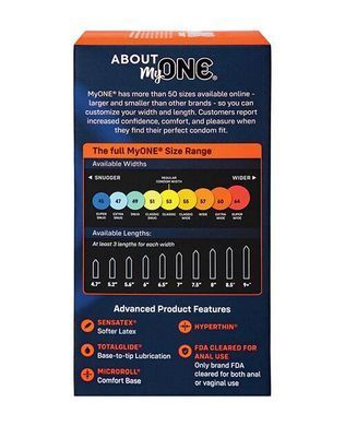 Презервативы MyONE Extra Wide & Long 10 шт, картонная коробка