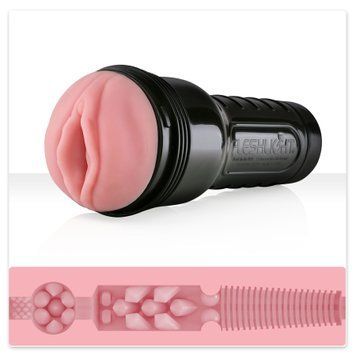 Мастурбатор-вагина Fleshlight Pink Lady Destroya Новая текстура, Розовый