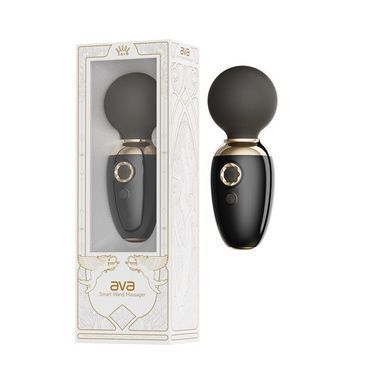 Смарт-вібромасажер Zalo &ndash; AVA Obsidian Black, 8 режимів, підігрів, дуже потужний та компактний