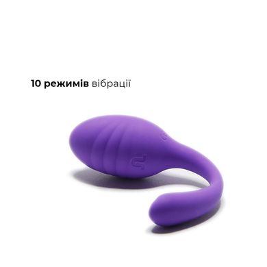 Виброяйцо со стимулятором клитора Adrien Lastic Smart Dream II с пультом LRS, можно под одежду