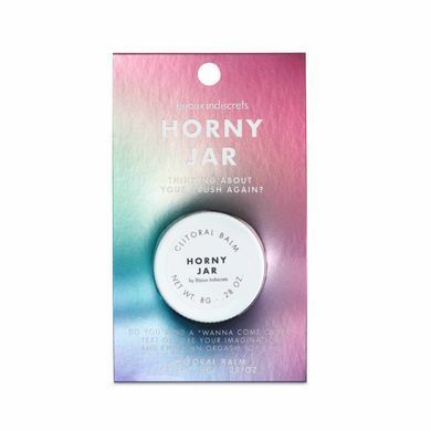 Возбуждающий бальзам для клитора Clitherapy: HORNY JAR аромат сандала Bijoux Indiscrets