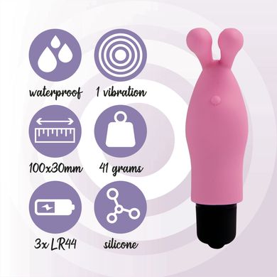 Вібратор на палець FeelzToys Magic Finger Vibrator Pink