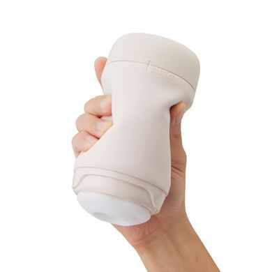 Мастурбатор TENGA PUFFY LATTE BROWN, ультрам&rsquo;який матеріал, багаторазовий, наскрізний