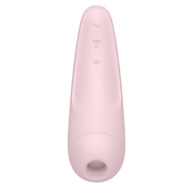 Вакуумный клиторальный стимулятор Satisfyer Curvy 2+ Pink
