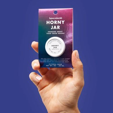 Возбуждающий бальзам для клитора Clitherapy: HORNY JAR аромат сандала Bijoux Indiscrets