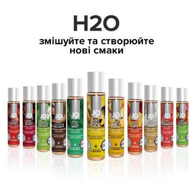 Смазка на водной основе System JO H2O &mdash; Banana Lick (30 мл) без сахара, растительный глицерин