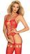 Комбинезон Obsessive Bodystocking G313 czerwony S/M/L