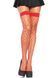 Leg Avenue Fence Net Thigh Highs OS Red