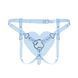 Трусики Серце для страпону Feral Feelings - Hearts Strap-on Belt Trasparent