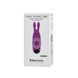 Вібропуля Adrien Lastic Pocket Vibe Rabbit Purple зі стимулюючими вушками, Фиолетовый