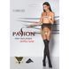Эротические колготки TIOPEN 003 nero 1/2 (20/40 den) - Passion, имитация чулок и пояса, Черный