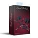 Набір Feral Feelings BDSM Kit 3 Black, наручники, поножі, конектор