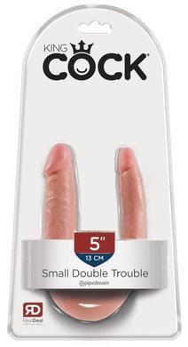 Подвійний фалоімітатор Pipedream King Cock тілесний