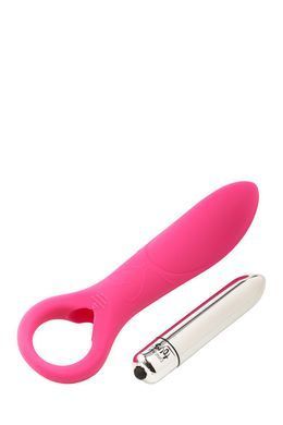 Міні-вібратор для точки G Dream Toys Flirts 10 рожевий, 15.5 см х 2.9 см