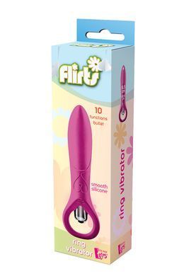 Міні-вібратор для точки G Dream Toys Flirts 10 рожевий, 15.5 см х 2.9 см