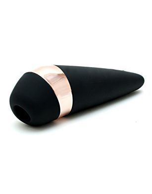 Вакуумний кліторальний стимулятор Satisfyer Pro 3 Vibration з вібрацією та дуже м&rsquo;яким кінчиком, Черный