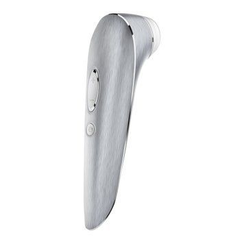 Люксовый вакуумный стимулятор Satisfyer Luxury High Fashion (вручную полированный алюминий), Сріблястий