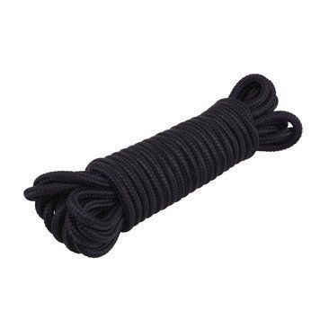 CH38642 Шибарі Chisa-Mini Silk Rope Cotton 10m чорний, Черный
