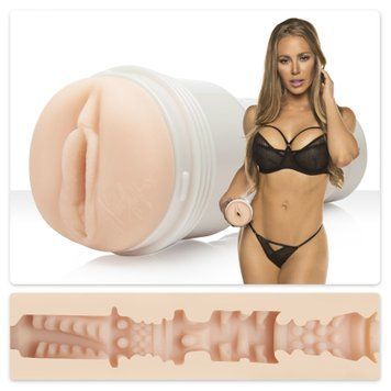 Мастурбатор Fleshlight Girls: Nicole Aniston - Fit, со слепка вагины, очень нежный, Телесный