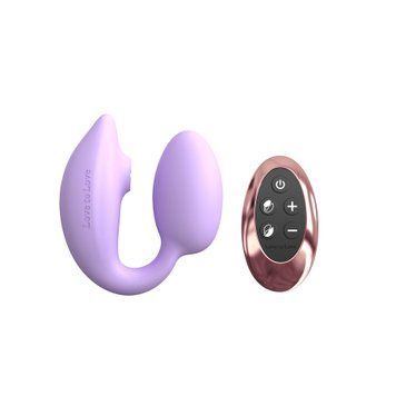 Виброяйте с вакуумной клиторальной стимуляцией Love To Love Wonderlover VIVA MAUVE