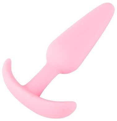 Анальна пробка із стопером Cuties Plugs, рожева