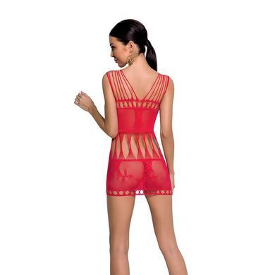 Бодістокінг &mdash; мінісукня з метеликами Passion BS090 red