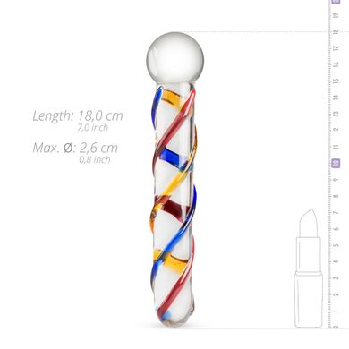 Скляний ділдо Gildo Glass Dildo No. 10