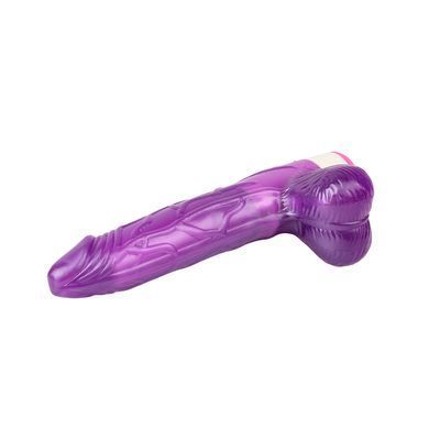 Вибратор&nbsp;ребристый&nbsp;Chisa Luv&nbsp;Pleaser,&nbsp;Purple.&nbsp;20cm