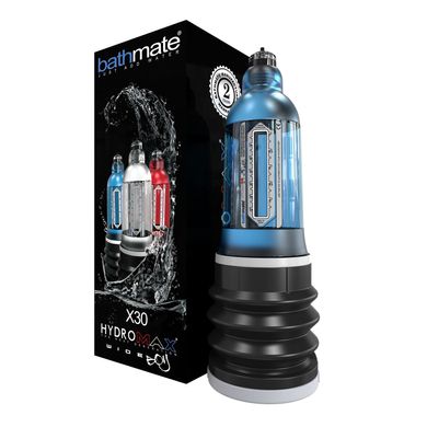 Гидропомпа Bathmate Hydromax 7 WideBoy Blue (X30) для члена длиной от 12,5 до 18см, диаметр до 5,5см, Синий