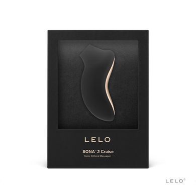 Звуковой стимулятор клитора LELO SONA 2 Black, 12 режимов