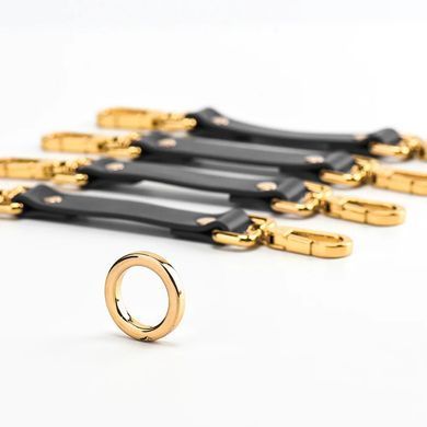 Крестовина итальянская кожа Bondage Boutique leather Hogtie UPKO