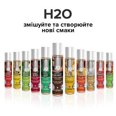 Змазка на водній основі System JO H2O &mdash; Chocolate Delight (30 мл) без цукру, рослинний гліцерин