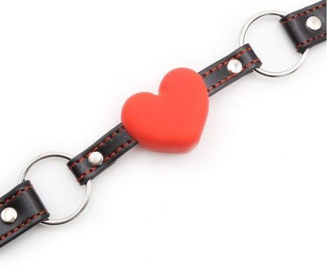 Кляп&nbsp;сердце Silicone Luxury Fetish