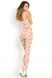 Комбинезон STRAPPED UP SHEER WHITE