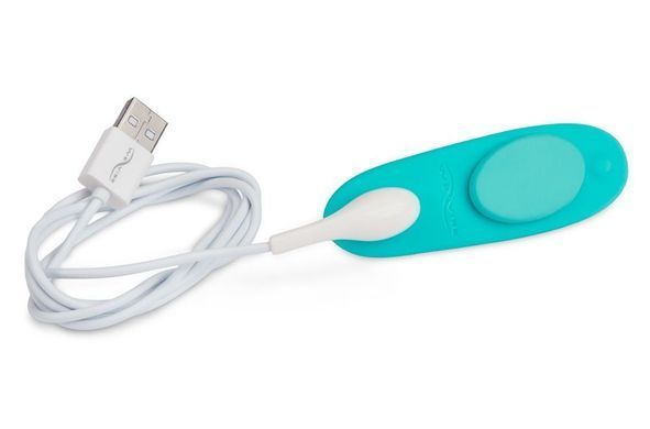 Смарт-вібратор у трусики We-Vibe Moxie Aqua з пультом ДК, Зелений
