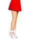 Leg Avenue Strawberry ruffle top anklets
