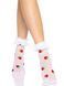 Leg Avenue Strawberry ruffle top anklets