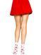 Leg Avenue Strawberry ruffle top anklets