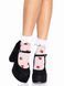 Leg Avenue Strawberry ruffle top anklets