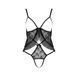 Боди монокини с открытой грудью JUSTINA BODY black L/XL Passion, Черный