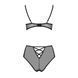 Еротичний комплект з малюнком LOVELIA BIKINI black S/M - Passion