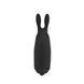 Вибропуля Adrien Lastic Pocket Vibe Rabbit Black со стимулирующими ушками, Черный