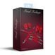 Набір Feral Feelings BDSM Kit 3 Red, наручники, поножі, конектор