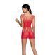 Бодістокінг &mdash; мінісукня з метеликами Passion BS090 red