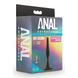 Анальний плаг Anal Adventures Platinum Silicone чорний, 10.8 х 2.5 см