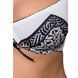 Комплект белья SUELO SET white XXL/XXXL &mdash; Passion Exclusive: лиф, стринги, пояс для чулок, Белый