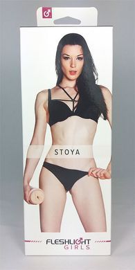Мастурбатор Fleshlight Girls: Stoya - Destroya, зі зліпка вагіни, дуже ніжний, Телесный
