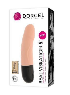 Вибратор Dorcel Real Vibration S Flesh, Телесный