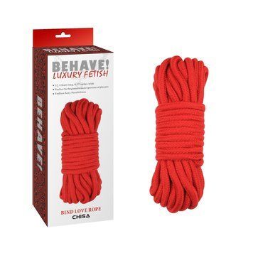 Мотузка для бондажу Chisa Behave Bing Love Rope
